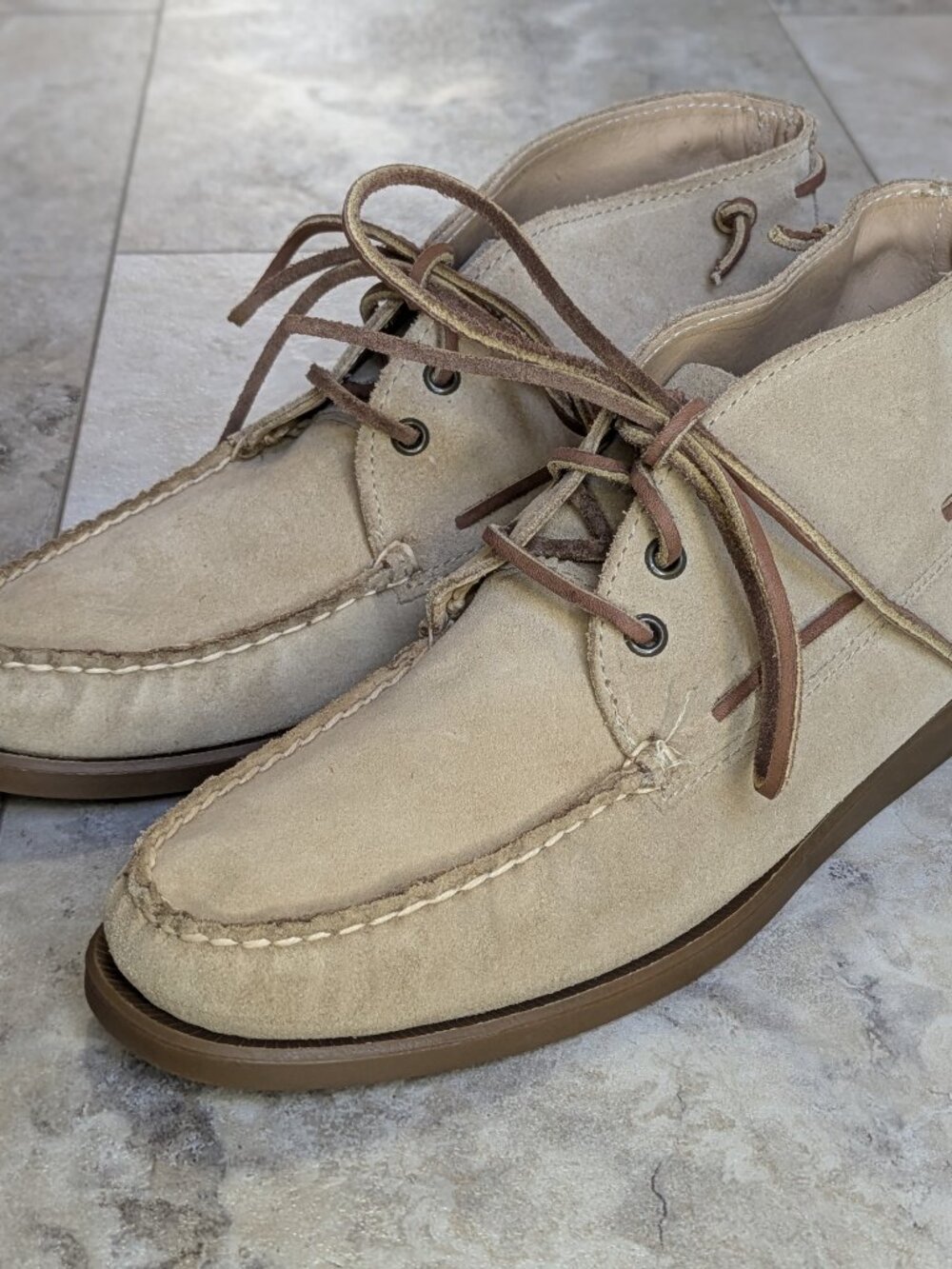NEW Sebago Campsides Leather Chukkas (men's 9.5)